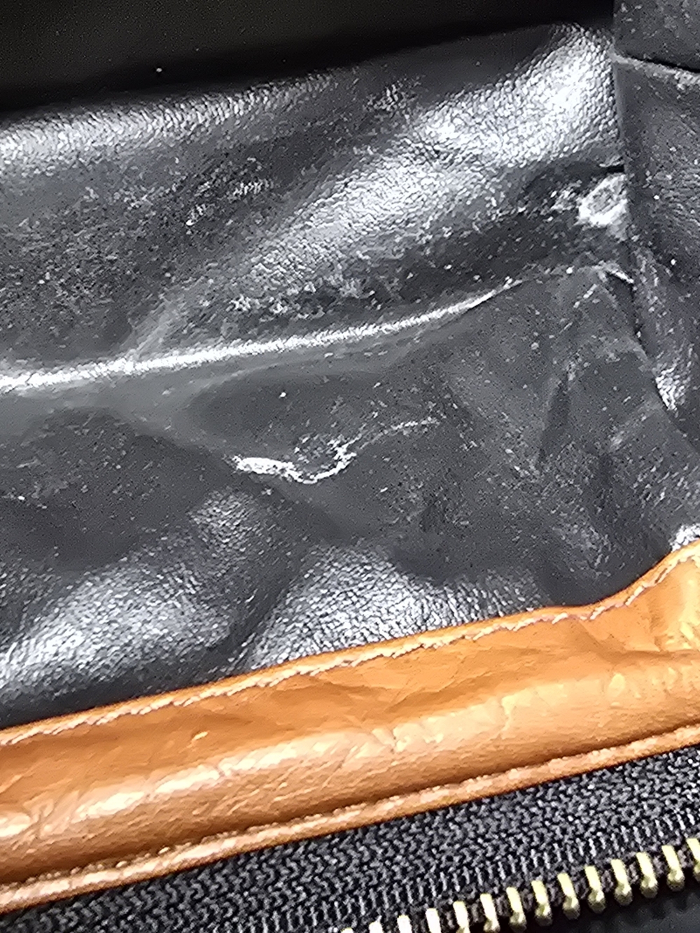 Frye Clutch Mens Small Brown Leather Zip Travel Toiletry Dopp Kit Bag Pouch - Picture 13 of 15